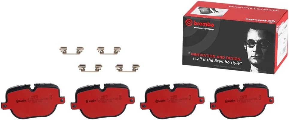 Brembo P44025N Premium Ceramic Rear Disc Brake Pad Set LAND ROVER OE# LR025739