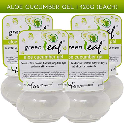 Image of Green Leaf Aloe Cucumber Gel 120GM Each Pack of 4