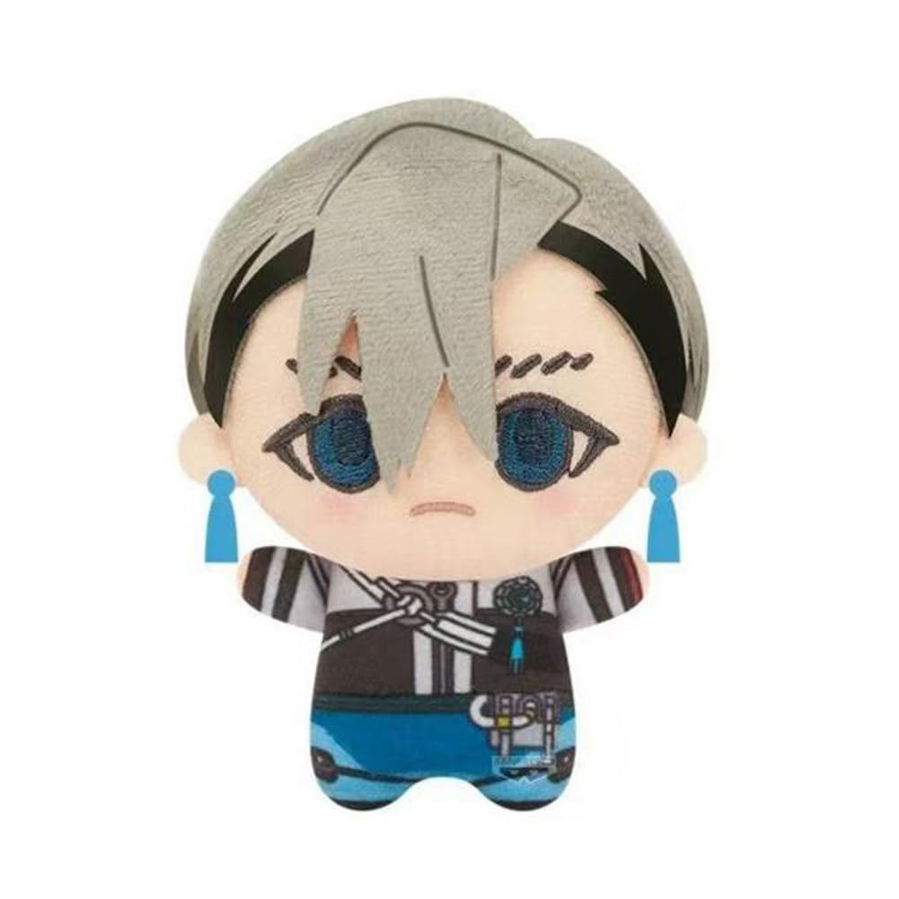 Jilijia Zanka Nijiku Plush Figure Anime Character 12CM Backpacks Sofa Pendant PP Cotton Filled Soft Cute Plush Pillow, Gift For Anime Fans
