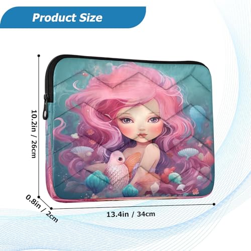Funda para portátil 13-14 pulgadas impermeable rosa miniatura 3
