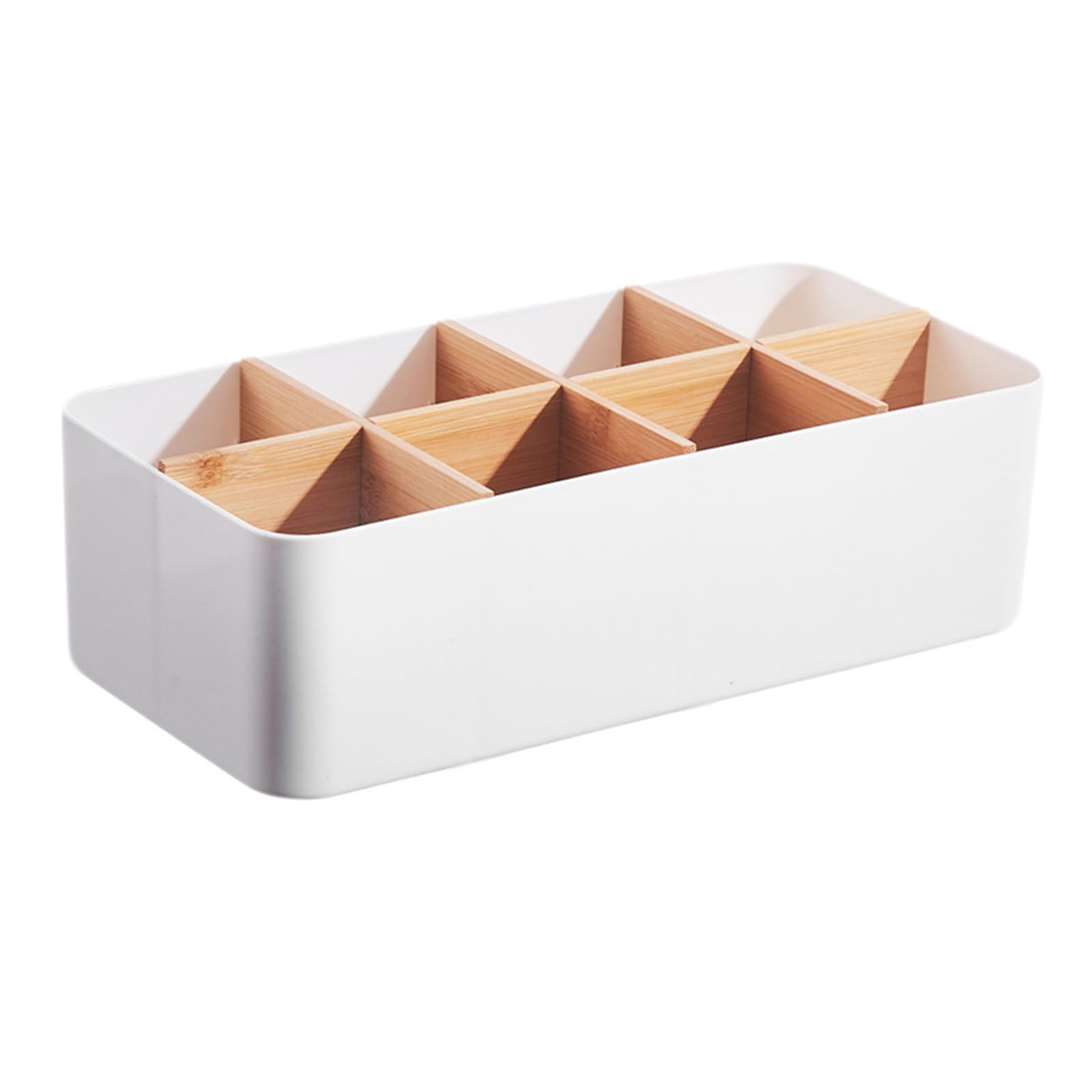 RGYBAO Home Offices Desktop Decorations Shelf Pen Holder Shelf Makeup Brush Organizers Stationeries Holder Cosmetic Container Desktop Organizers Box