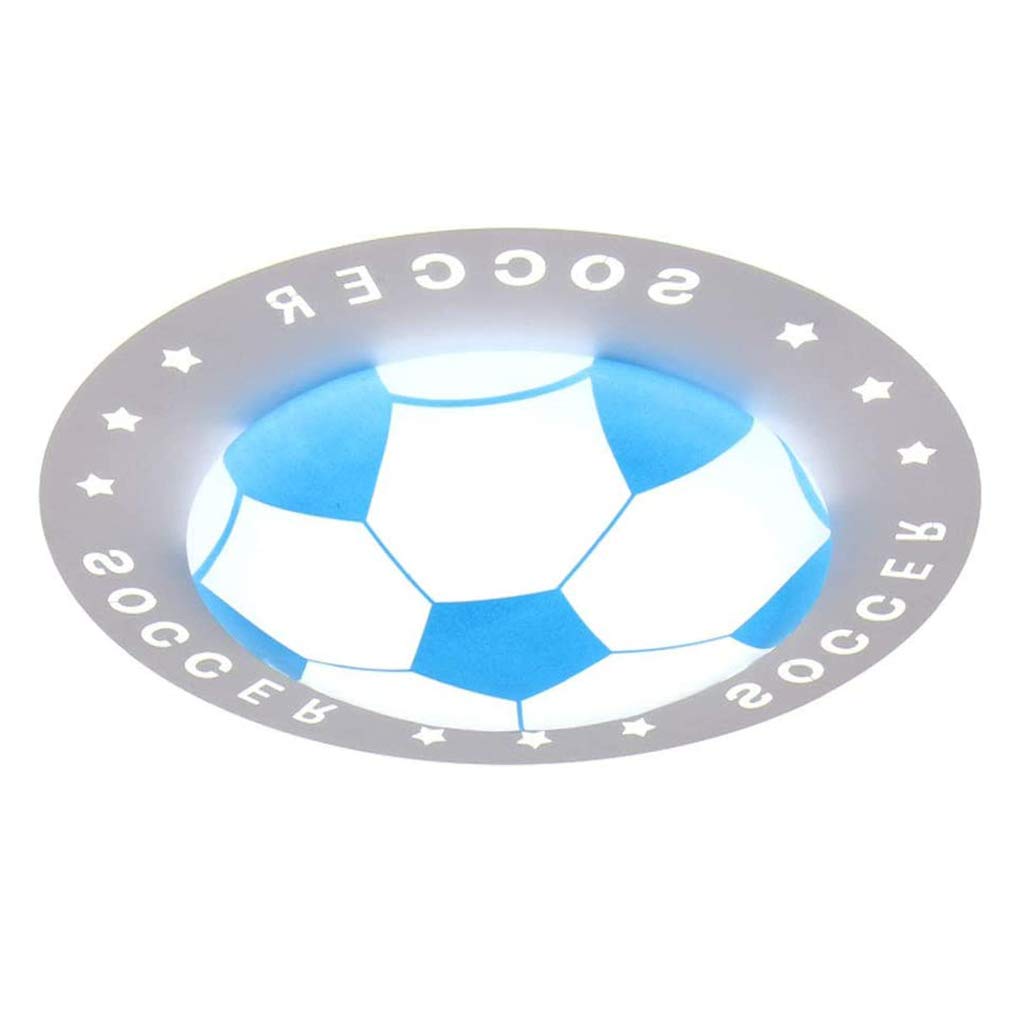 HXYSXHJUO Bedroom Chandelier for Kids Room Children's Lighting Fixture, Football Pattern dimmable led Ceiling lamp Lamp Household faucets