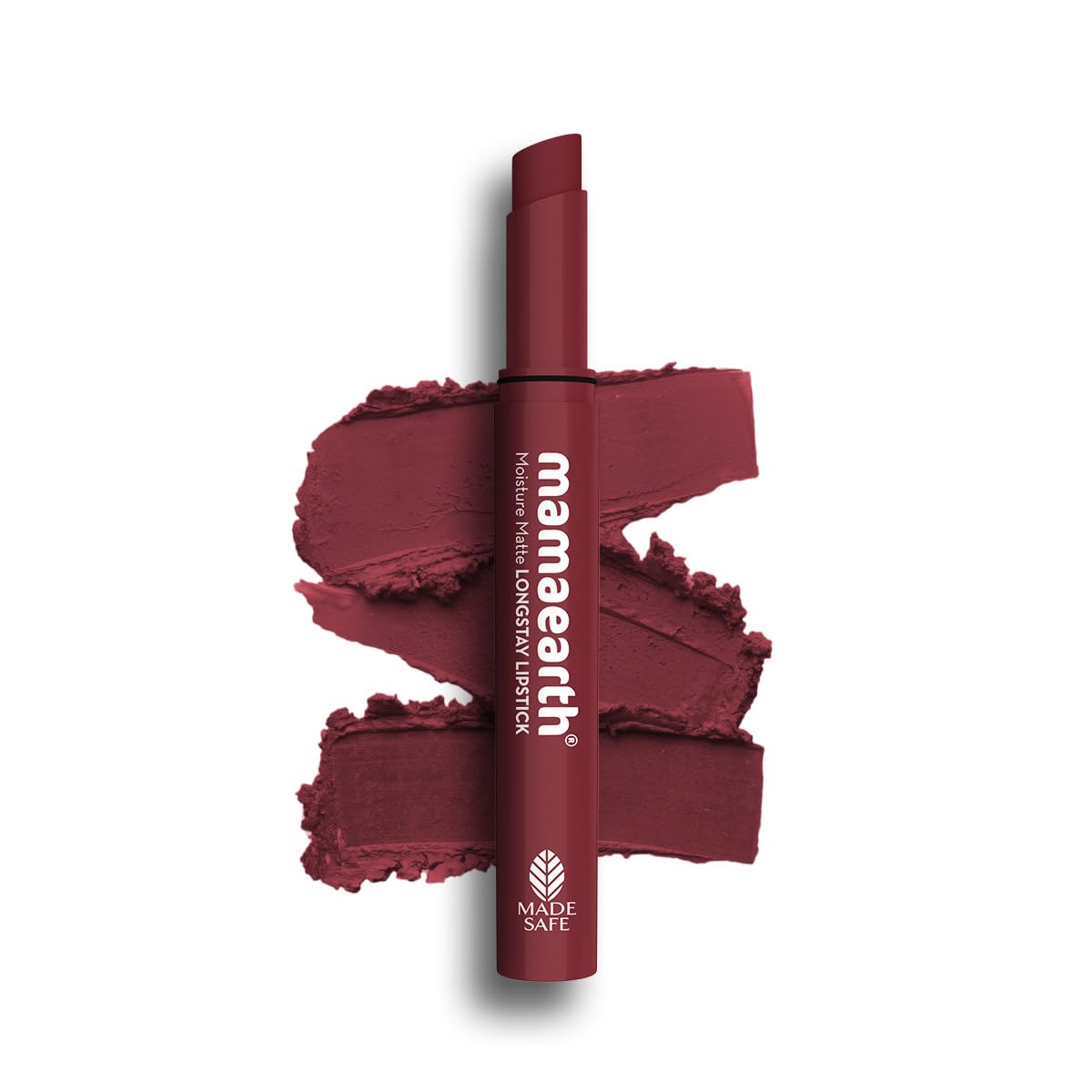 Mamaearth Moisture Matte Longstay Lipstick with Avocado Oil & Vitamin E for 12 Hour Long Stay - 2 g (Grapefruit Pink)