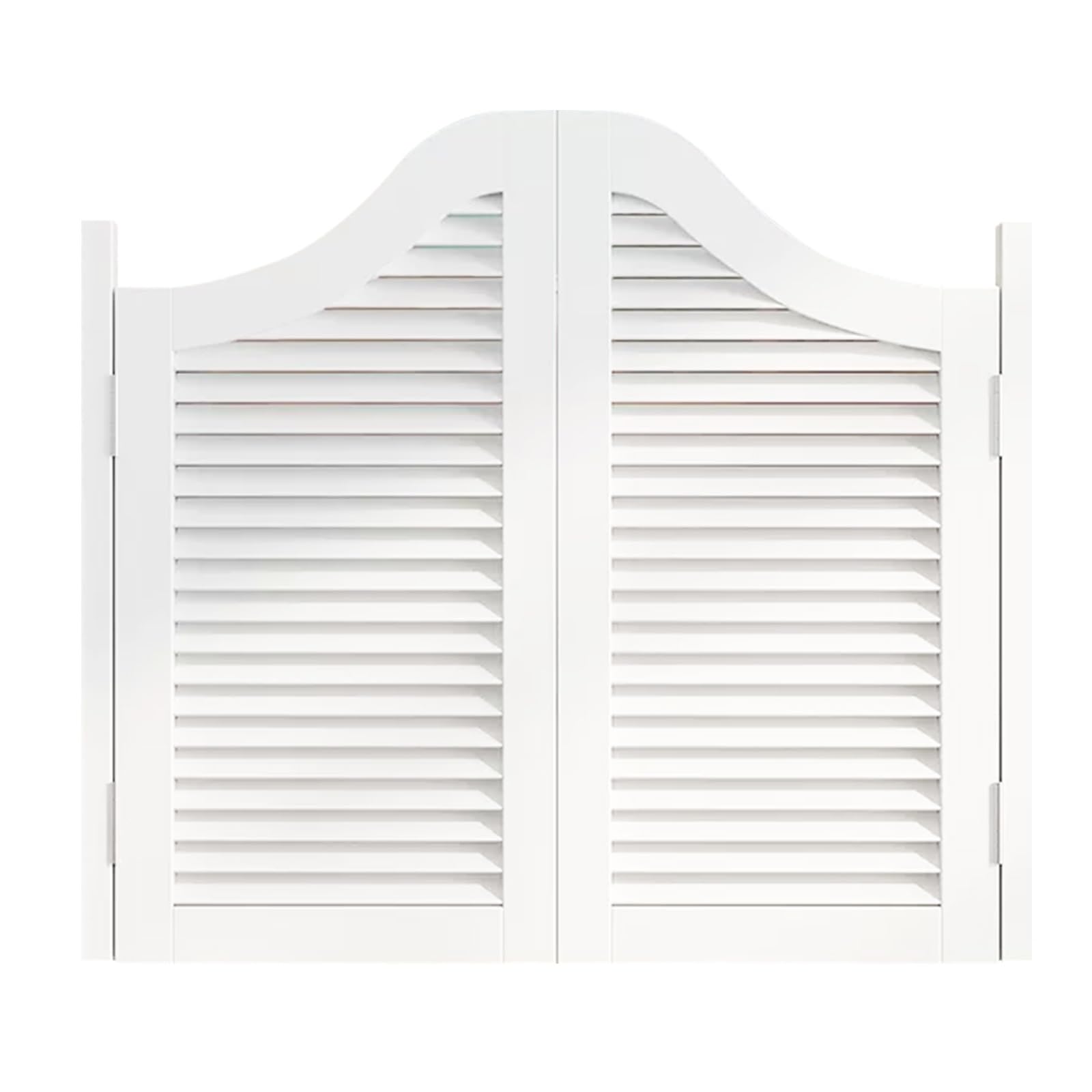 Modern Cafe Swing Doors 32" 33" 34" 35" 36" 37" 38" 39" 40" 45" Wide Solid Wood Saloon Swinging Doors with Hinges and Hardware Dutch Half Door for