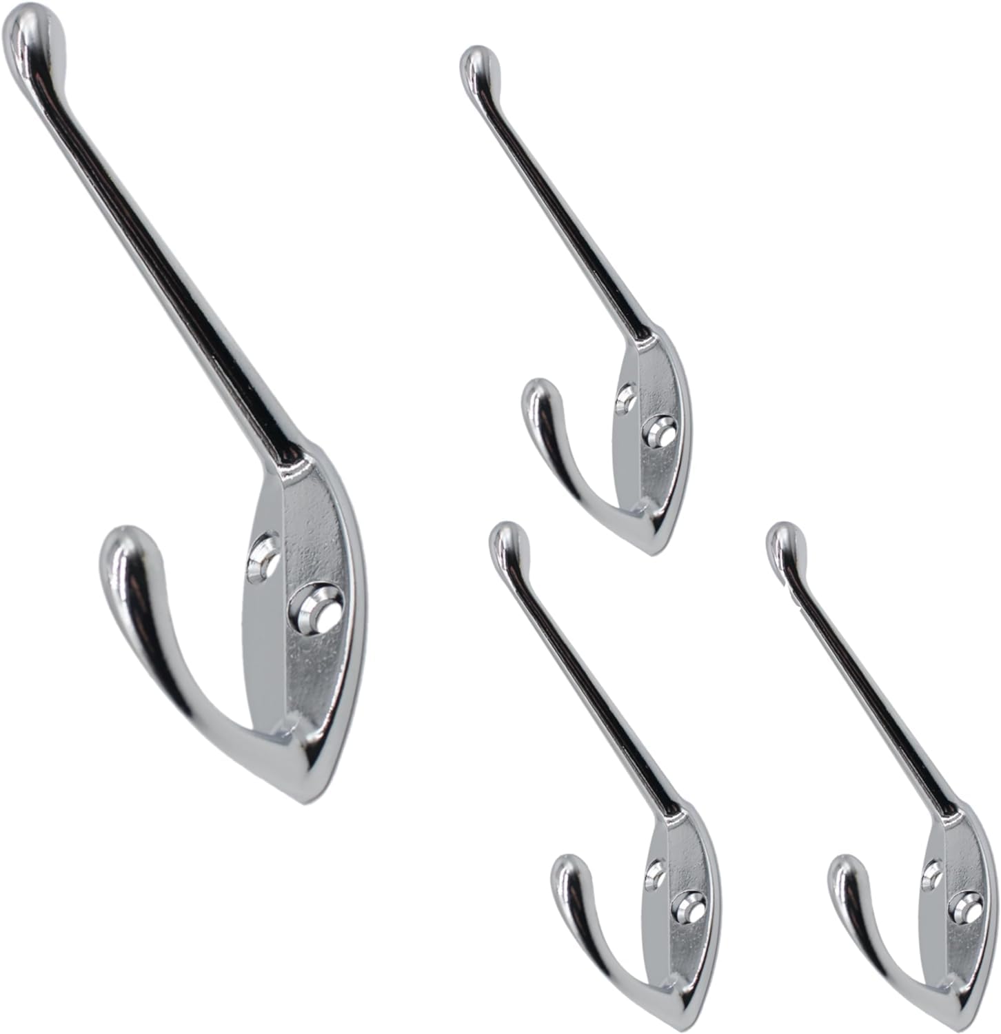 SISI Aluminum Double Hat And Coat Hanger Hooks Coat Dress | WhichOne