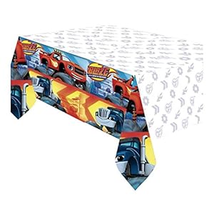 Blaze en de Monster Machines – tafelkleed van kunststof (Amscan 9901356)