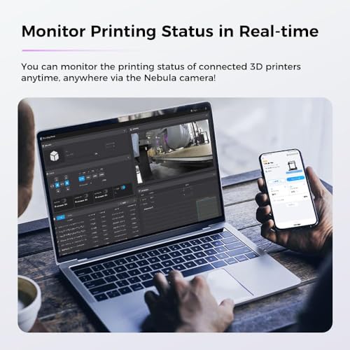 Creality Nebula Camera, 3D Printer Camera for 24H Real-Time Monitoring, Time-Lapse, Spaghetti Detection, WiFi Connection Fits for Sonic Pad, Nebula Pad, Ender 3 V3/Plus/KE/SE, CR-10 SE by Creality - Used condition - Image 5