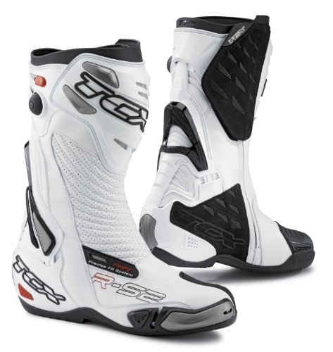 TCX R-52 バイクブーツ ホワイト/ブラック Amazon.co.jp: TCX(ティーシーエックス)バイクブーツ ホワイト
