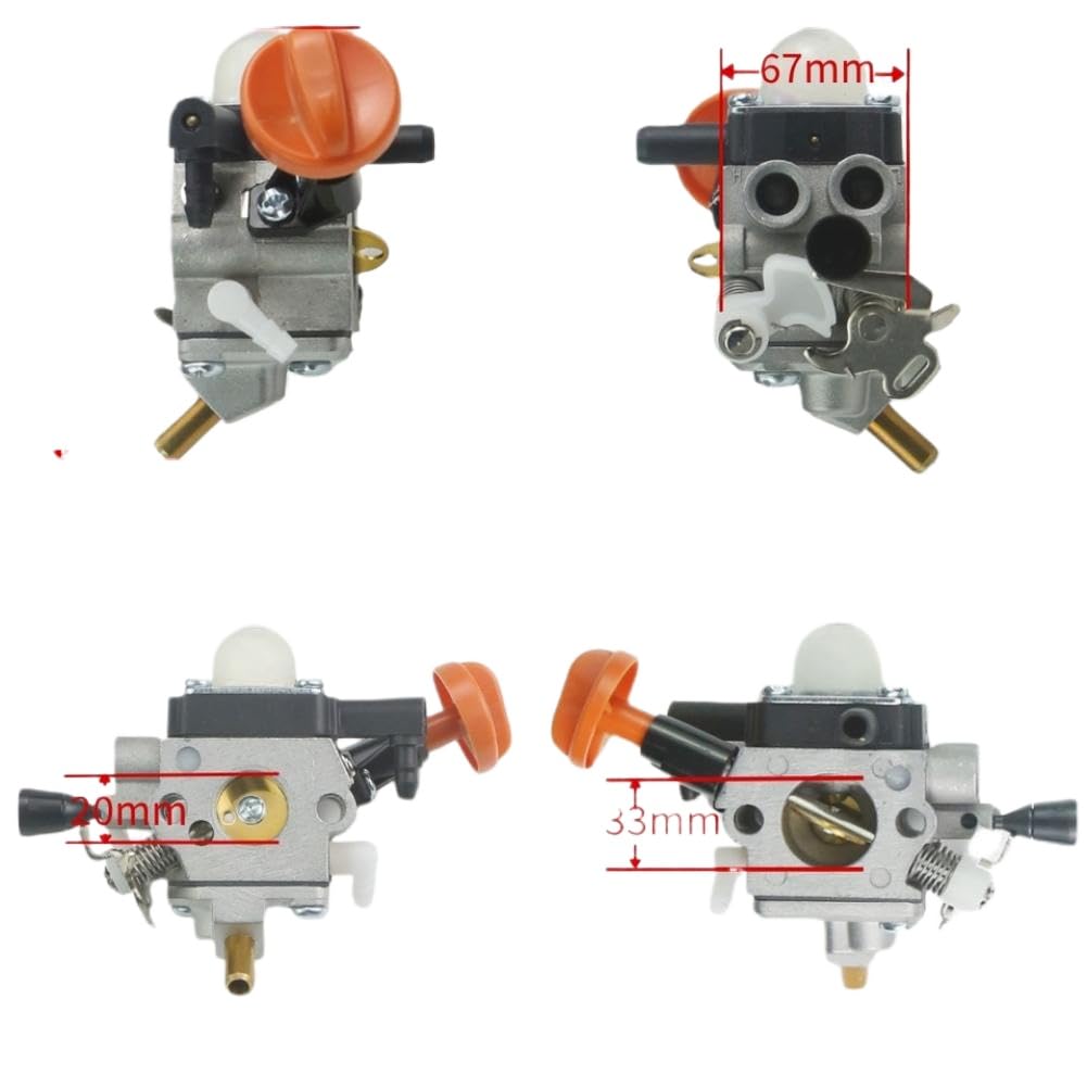 Carburatore Compatibile Con FS89 FS91 FS111 FS131 HT102 HT103 4180 120 0615 Utensili Da Giardino