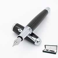 Vista 1 de Monteverde Super Mega Carbon Fiber/chrome trim Fountain Pen - F