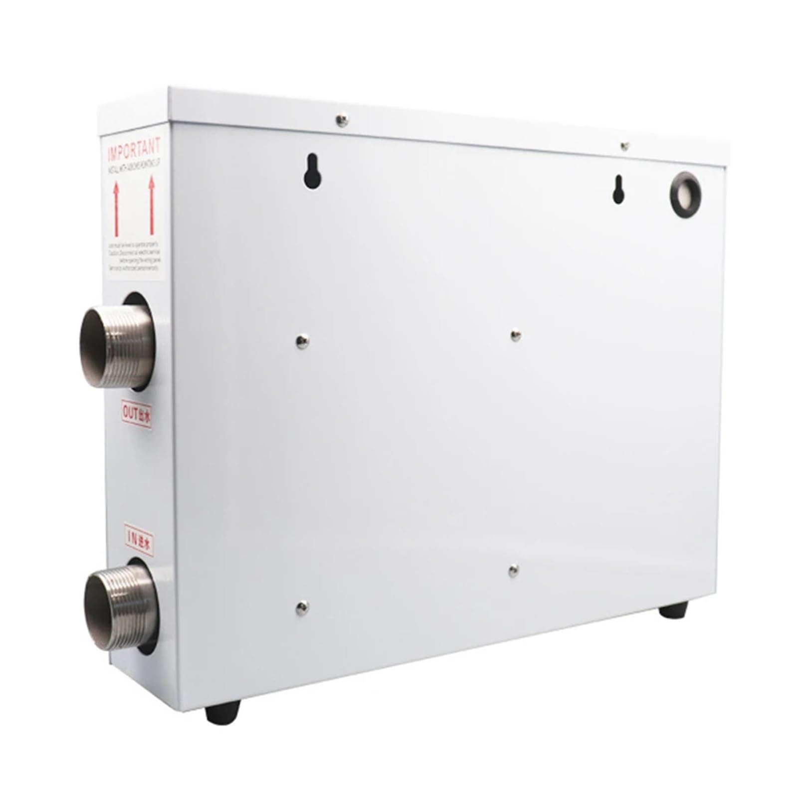 Calentador de piscina eléctrico de 220/380V calentador de piscina SPA pantalla táctil calentador de termostato inteligente piscina(15KW,380V)