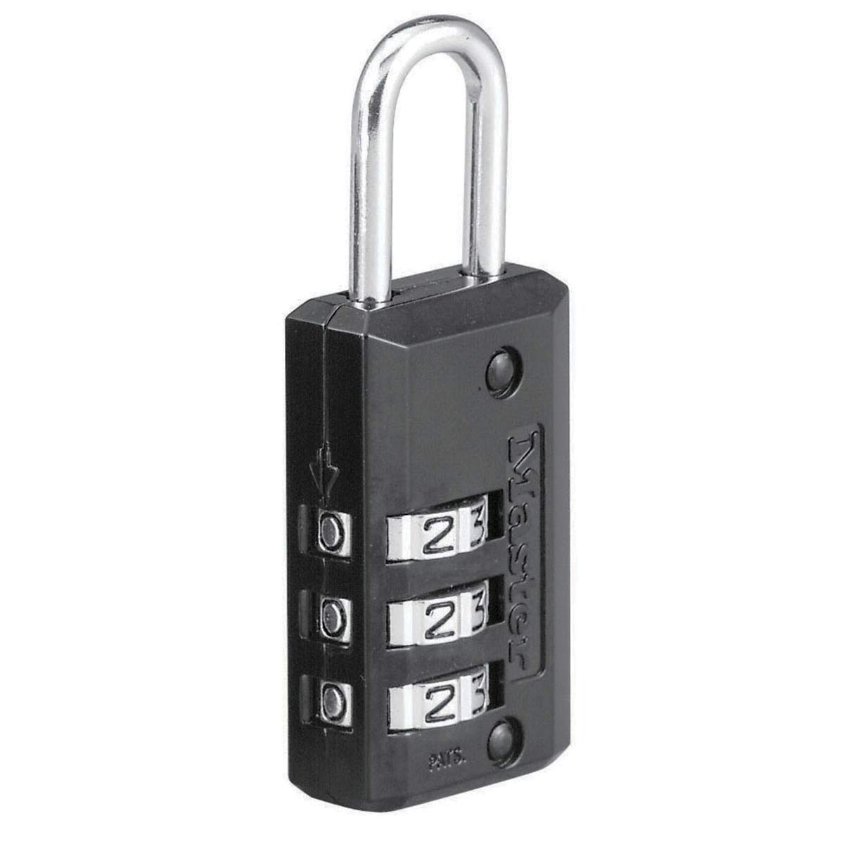Master Lock646EURD Combination Lock 20 mm Black
