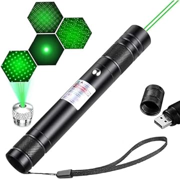 green hand held laser