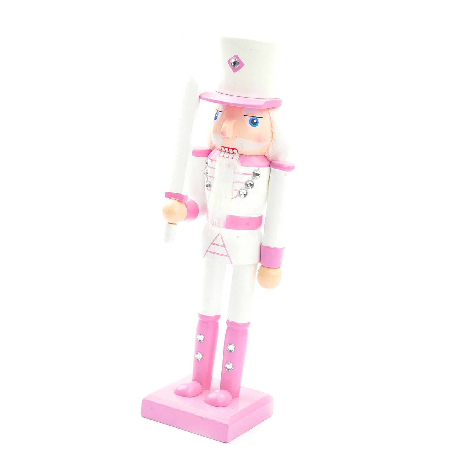 Hsioluted Nutcrackers Soldier Statue Bright Nutcrackers Soldier 50CM Ornament for Birthday