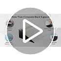 Image of Frido Wedge Plus Cushion with Neck Rest Pillow Combo | Dual Foam Wedge Cushion with Adjustable Roll | Back, Neck, Knee & Leg Support | for Post-Surgery, Pregnancy | Washable Covers, White & Grey