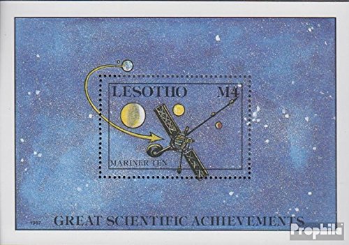 Prophila Collection Lesotho Michel.-No..: Block 41 (Completa Edizione) 1987 scientifica Realizzazioni (Francobolli per i Collezionisti) Spazio