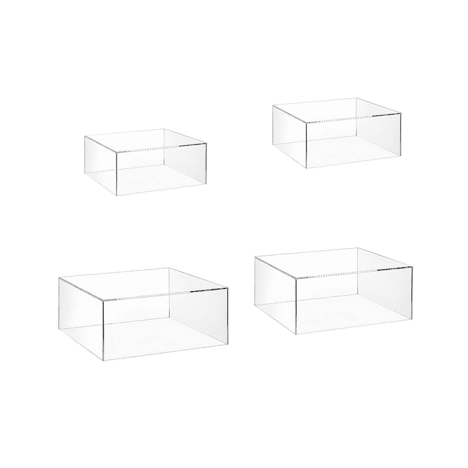 AMSLSIU Food Riser For Buffet Table Acrylic Display Stand Elegant Presentation Solution For Buffets Weddings And Special Occasion Food Displays Weddings