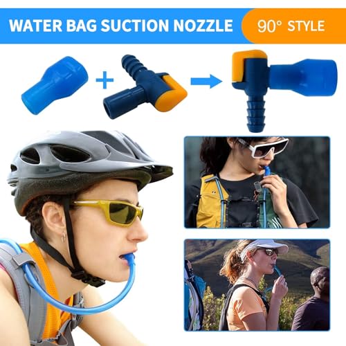 Zafina-UP Premium Bite Valve Replacement 90 Degree - Silicone Mouthpiece Fit for Camelbak & Most Hydration Bladder Brands - Upgrade Your Hydration Experience by Zafina-UP - Used condition - Image 5