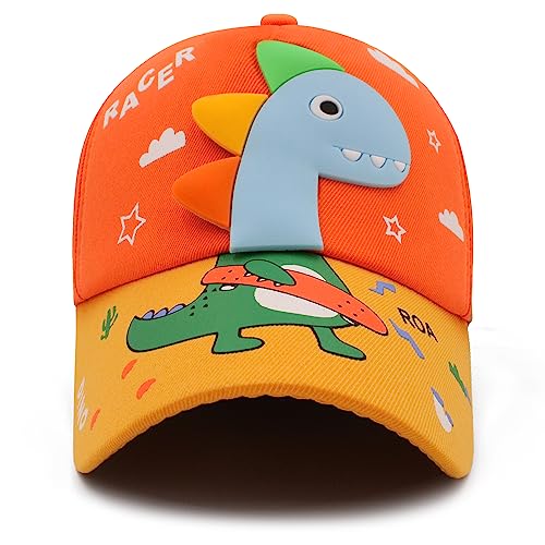 Image of VRITRAZ Unisex Kids Baseball Cap | Soft Cotton Adjustable Sun Hat for Boys & Girls | Casual Outdoor Summer Wear (4-12 Year)