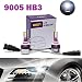 9005 HB3 H10 LED Headlight Bulbs 12000LM 120W 6000K Cool White COB Chips Replace High Beam/Low Beam/Fog Light Plug & Play - 2 Yr Warranty (Pair)