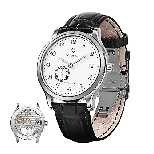 Boderry Reloj de pulsera para hombre con microro