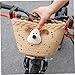TusaMer Kids Bike Basket, Sturdy Cotton Rope Basket with Adorable Puppy Decor for Girls Boys Bicycles, Scooters & Balance Bikes, Easy Install Sporting_Goods..