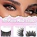 Losha 3D False Eyelashes Full Strips 16mm Natural Long Faux Mink Lashes| Reusable Eyelash Extension| 100% Handmade & Cruelty-Free| 10 Pairs Lashes Pack