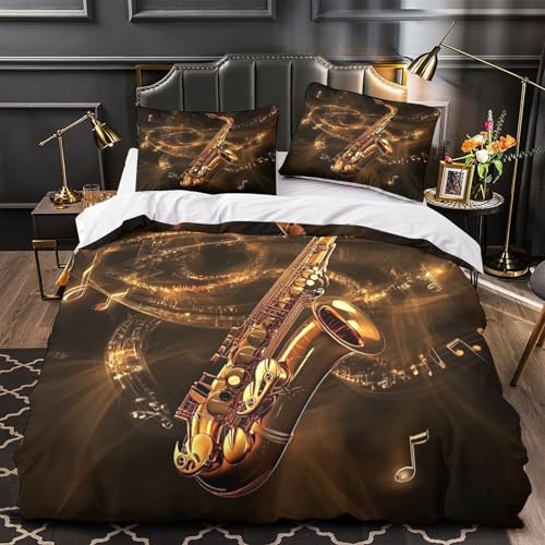 Housse de couette vache de Noël pour chambre d'ado double