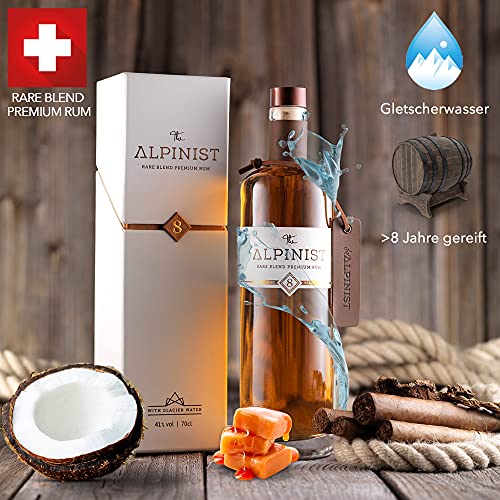 The Alpinist Rare Blend Premium Rum mit dem Aroma tropischer Früchte & Schweizer Gletscherwasser I seltene Rums aus 3… – Bild 5