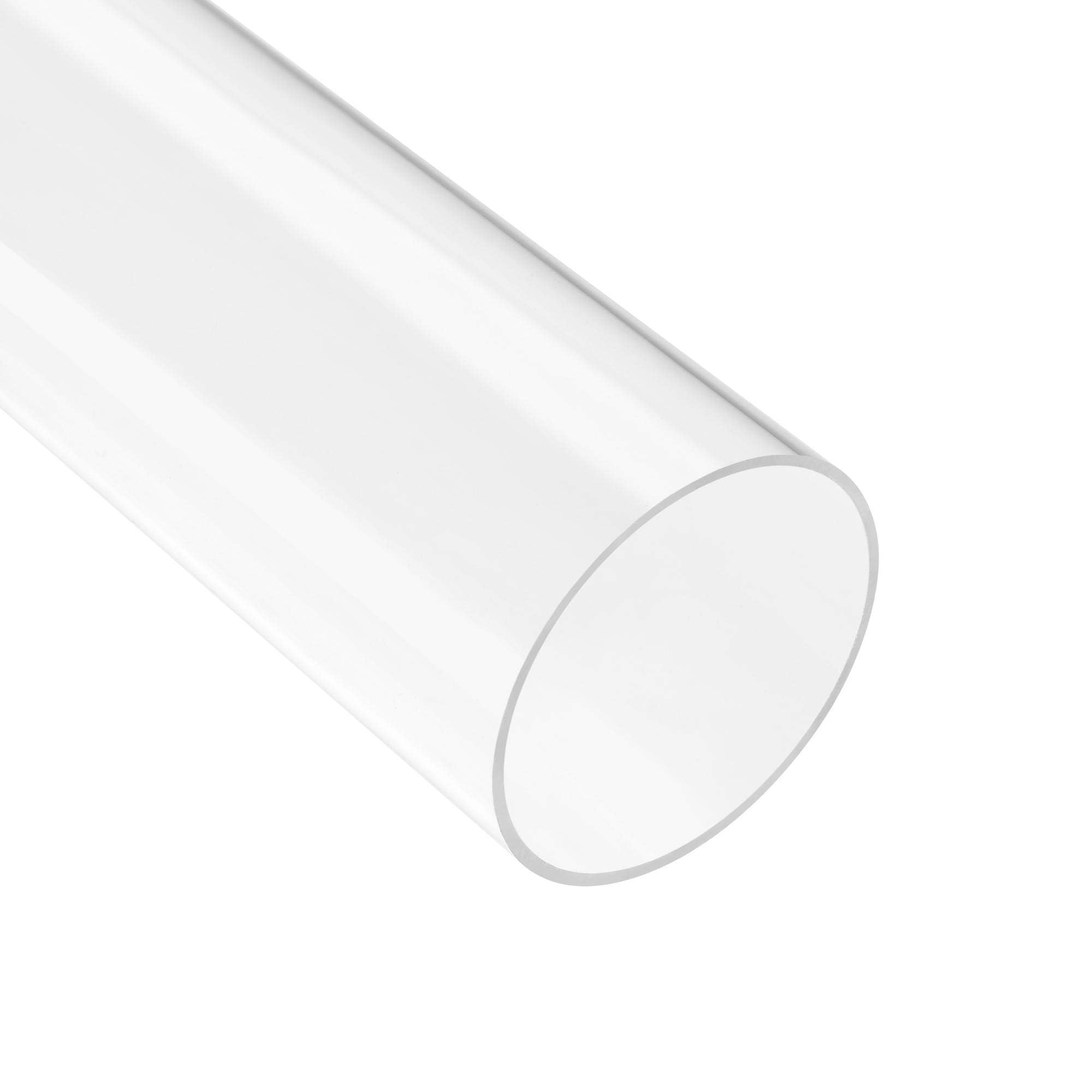 Tubo acrilico trasparente rigido rotondo tubo 96 mm ID 100 mm OD 305 mm per lampade e lanterne, sistema di raffreddamento ad acqua