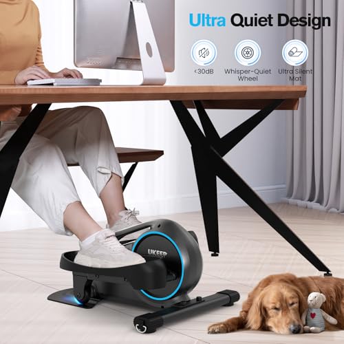 Ukeep Under Desk Elliptical, Manual Elliptical Exercise Machine, Quite Foot Pedal Exerciser thumb #1