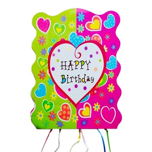 Piñata Cumpleaños, Piñata de Cumpleaños, Piñata de Corazon, Piñatas para niñas, Detalles Cumpleaños Infantiles, Piñata Cumpleaños Infantil, Piñata Corazón