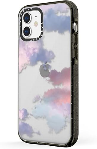 Vista 203 de CASETiFY Funda Impact para iPhone 11 - Moon Camping - Negro transparente