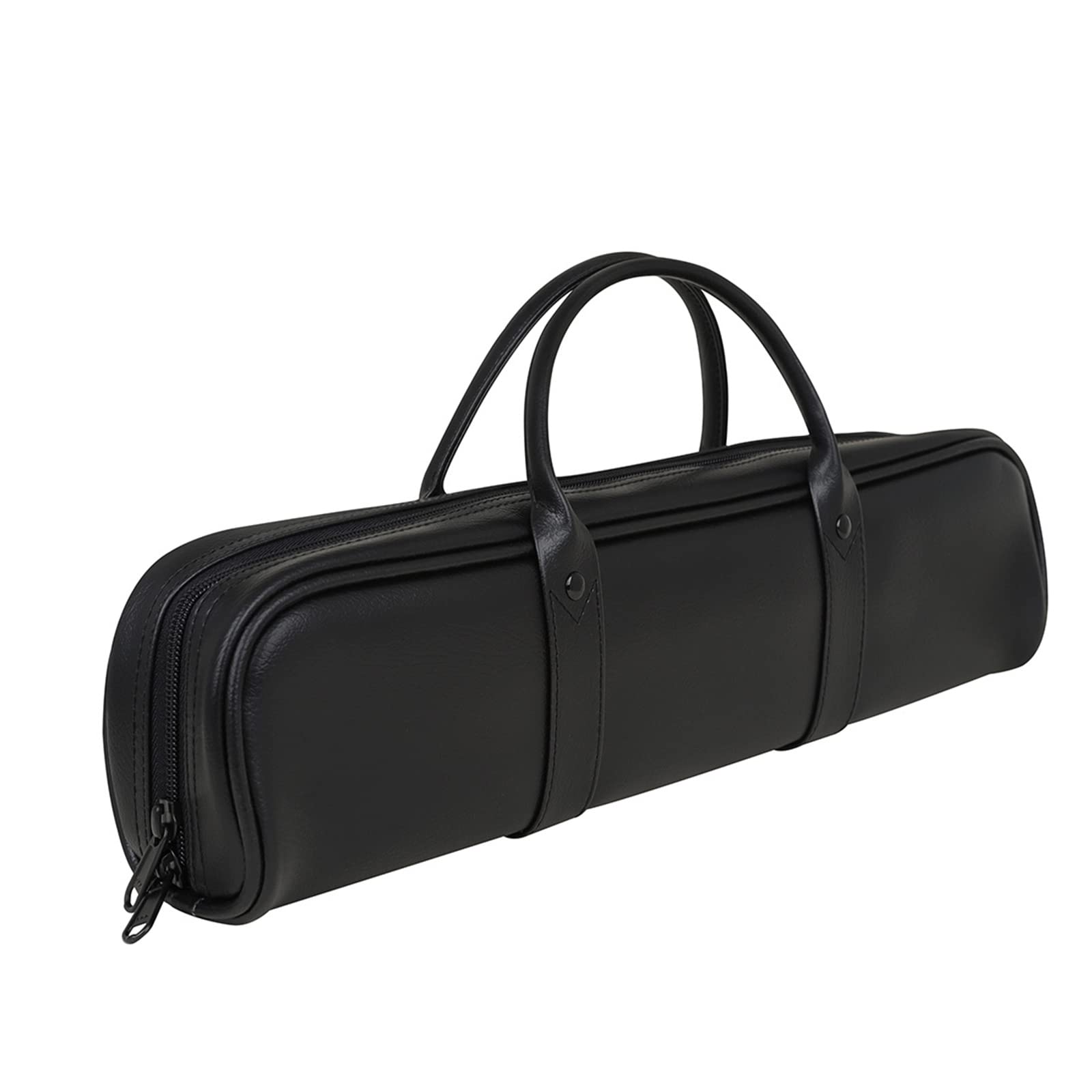 Wasserflöten-Aufbewahrungstasche, Kunstleder, Flöte für Tasche, Handtasche, Gurt, Musikinstrument, Zubehör, Reißverschluss, B