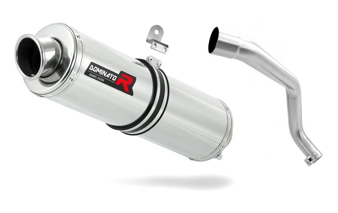 DOMINATOR Terminale di Scarico Marmitta Silenziatore ST compatibile con CB 600F HORNET 1998-2002