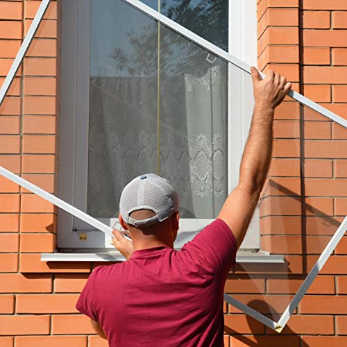 Kit de rolos de ferramentas de tela - Ferramenta Spline da Tela | Com gancho de remoção e 8 clipes d