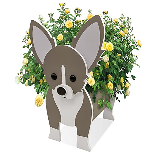 Pot de fleurs créatif pour chien