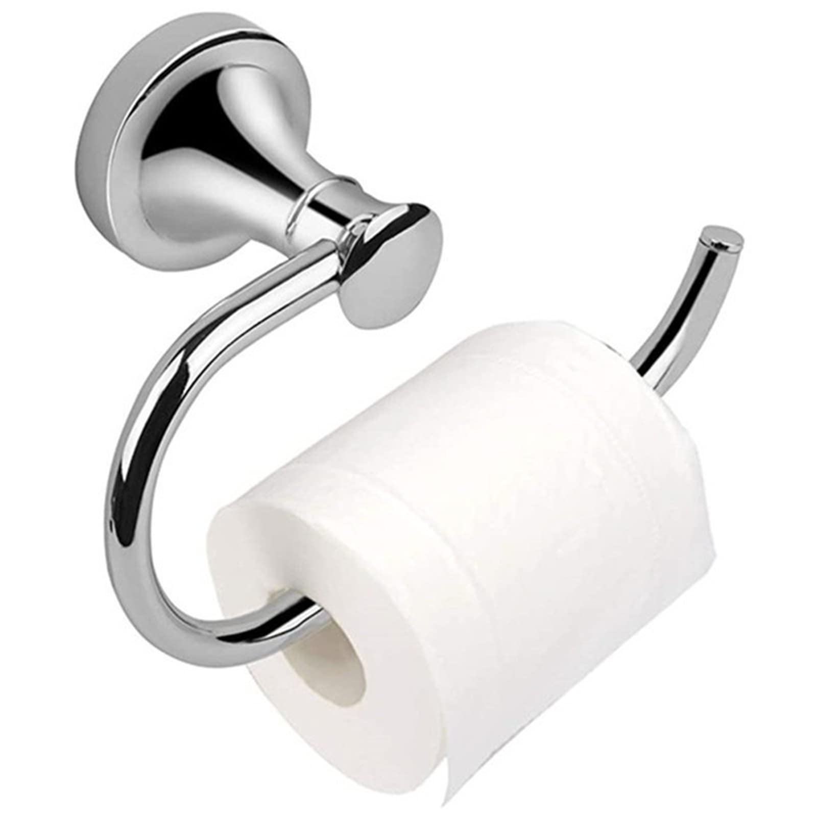 Paper Towel Holders Paper Towel Rack Toilet Bathroom for Kitchen Bathroom and Toilet(Silver)