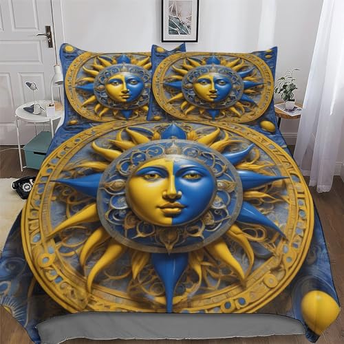 Parure de lit King 220x240cm housse de couette microfibre de qualité supérieure