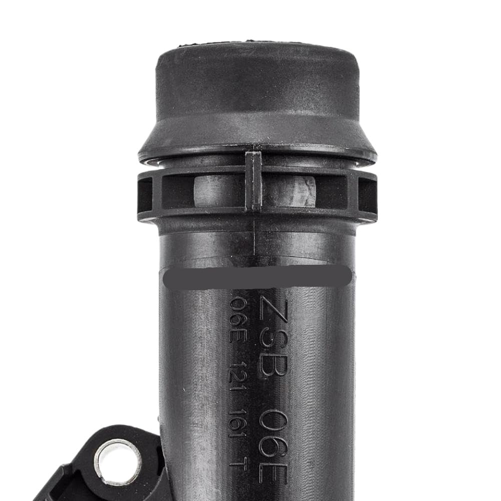 Coperchio termostato flangia di raffreddamento motore compatibile con A4 B7 B8 A5 A6 C6 A7 Sportback A8L D4 Q5 3.2T - Sostituisce 06E121168 06E121168B 06E121161R