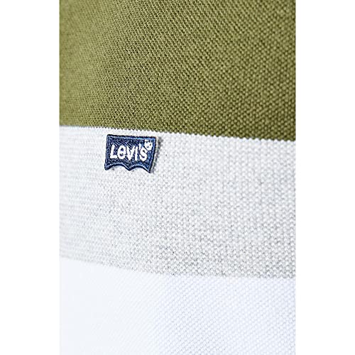 Image of Levi's Men's Cotton Regular Fit Colorblock Polo T-Shirt