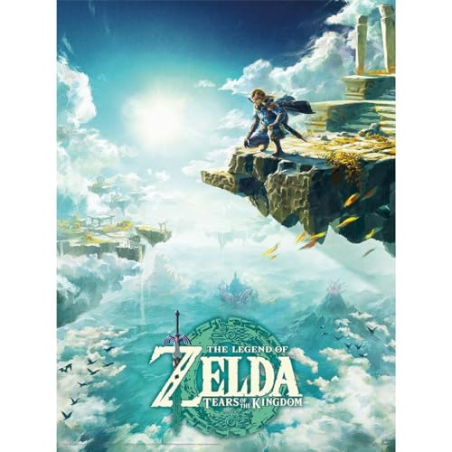 Pyramid International Affiche THE LEGEND OF ZELDA - TEARS OF THE KINGDOM (HYRULE SKIES) - Poster -...
