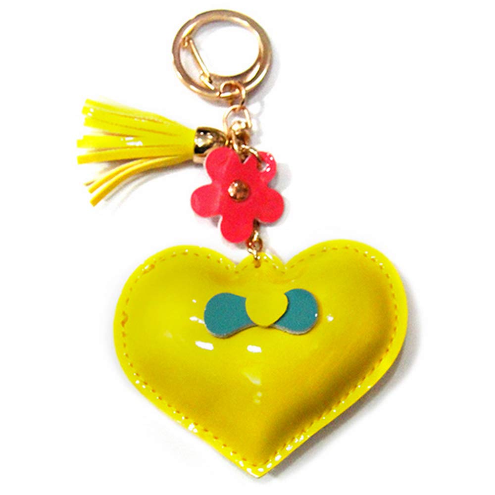 EZ Life Keychain - Heart - Yellow