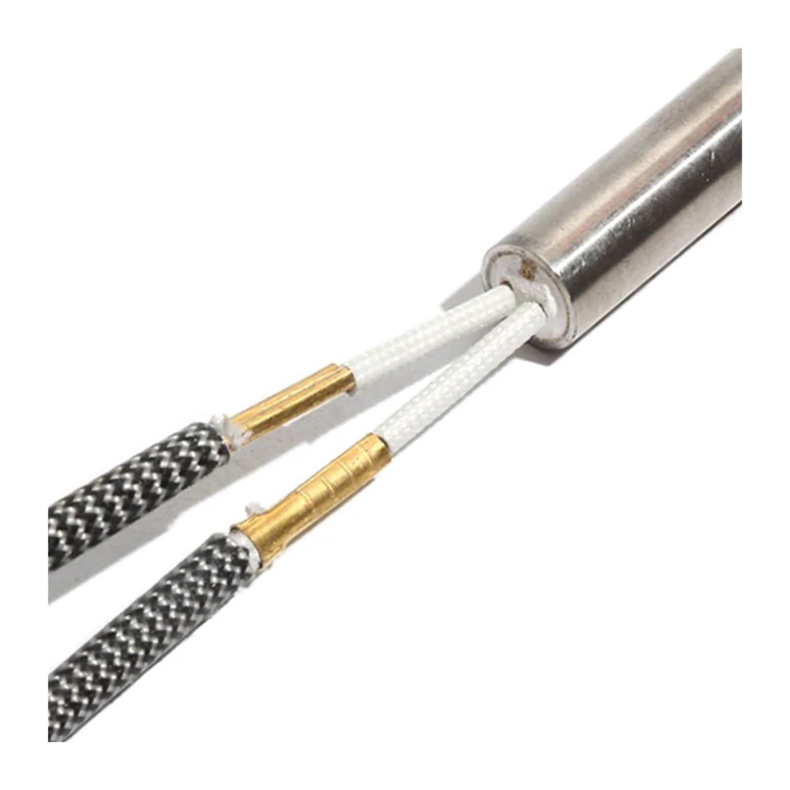 Grzejniki kasetowe 5 szt. Cylindryczna rura grzewcza ze stali nierdzewnej 316, 12,5 mm, 80-95 mm, 110/220/380 V (110 V, 420 W, 12,5 x 82 mm (DxL))