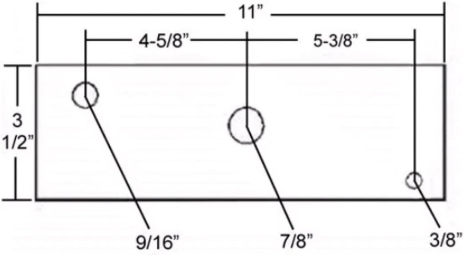 Heavy Duty EQ-11-LN-KIT (EQ-11) Trailer Slipper Spring Equalizer Kit - | compatible with Lippert | Replaces 007-001-01 91635B | 11" Length, 1/4" Hot-Rolled Steel Complete Hardware