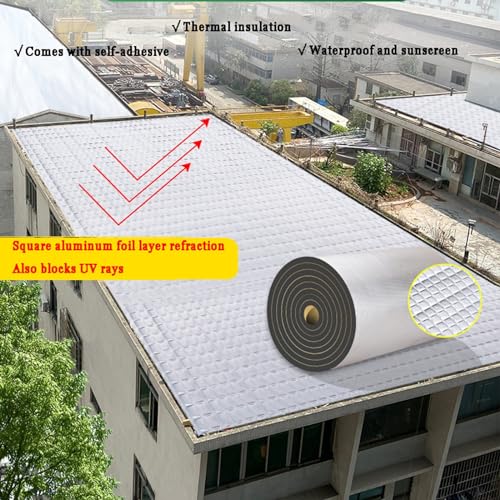 Aislamiento térmico para automóviles con lámina de aluminio autoadhesiva 7