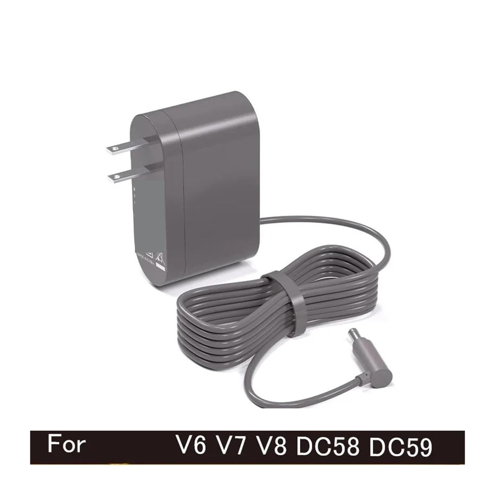 Adattatore Caricabatterie 26,1 V 1,8, Compatibile For Dyson, V8 V7 V6 SV03 SV04 SV05 SV06 SV10 SV11 DC58 DC59 DC60 DC61 DC62 DC72 DC74 Absolute Animal(1pcs EU plug)