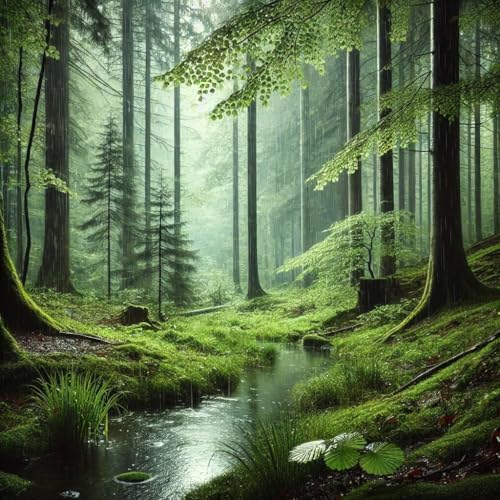 ️ &Eacute;coutez la douce PLUIE en for&ecirc;t et plongez dans la S&eacute;r&eacute;nit&eacute;