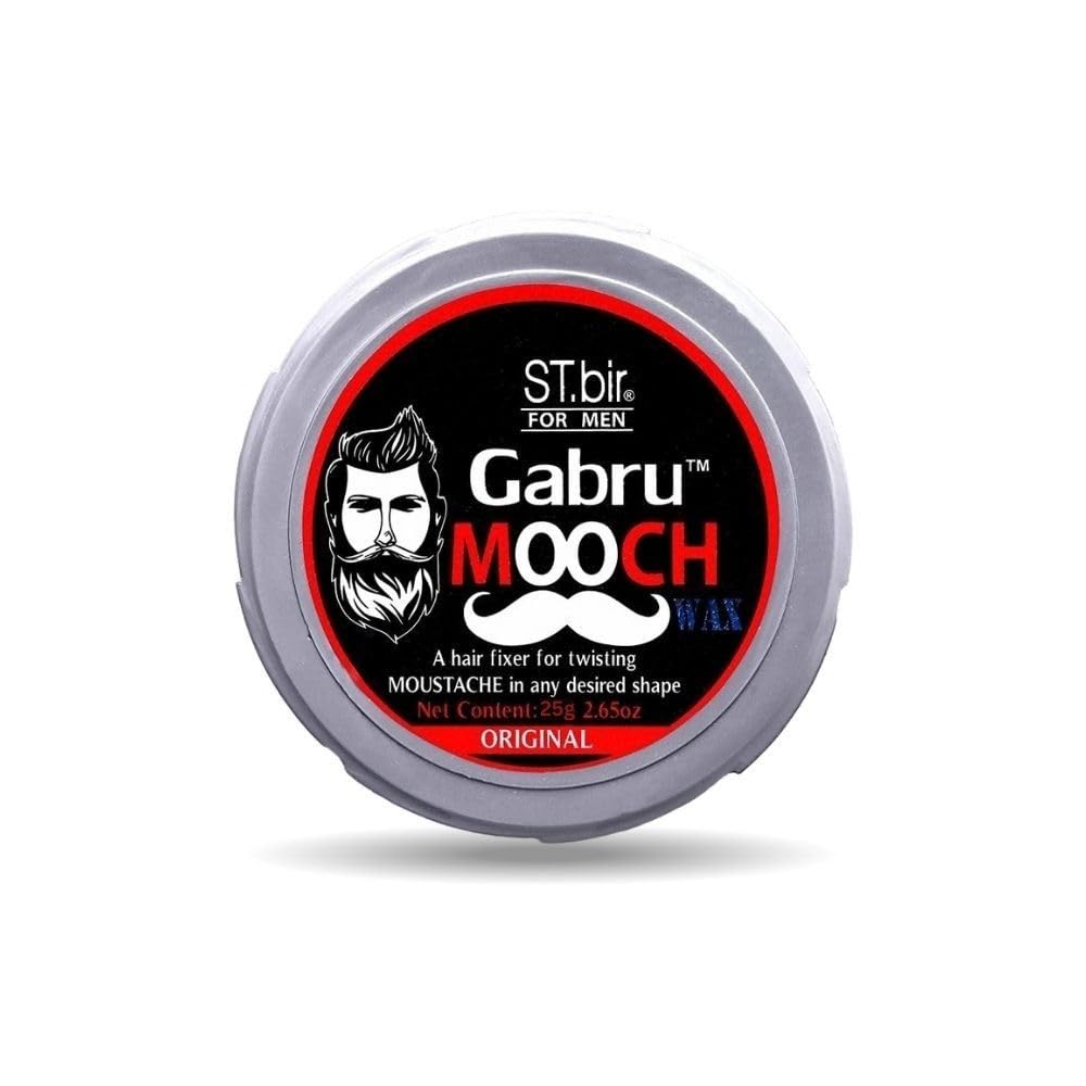 Mooch Moustache Wax for Men - Strong Hold & Long Lasting Styling Wax | Natural Look | Original Scent | 25g Pack of 1-image-18
