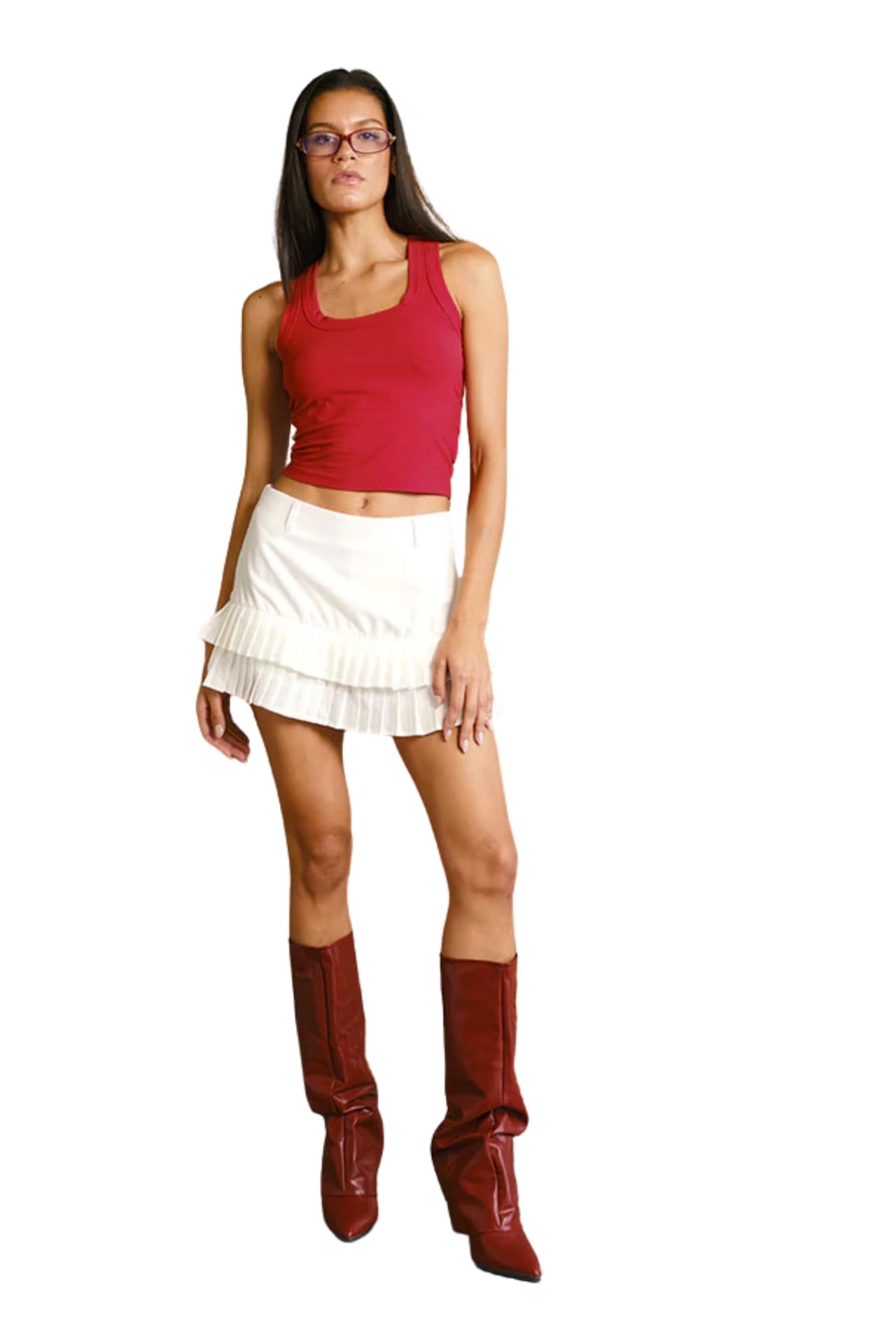 bonkers Tencel Ribbed Bombastic Love Modal Tank-picture-32